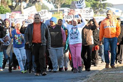Inwoners stap teen borg